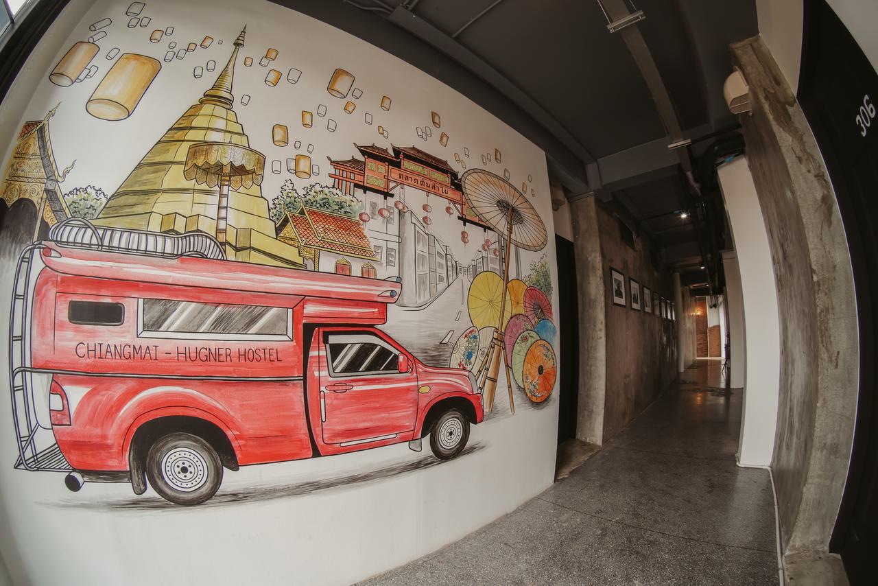Hugnur Hostel And Coffee Chiang Mai Exterior foto